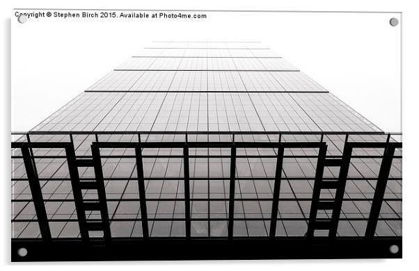  The Leadenhall Building Acrylic by Stephen Birch