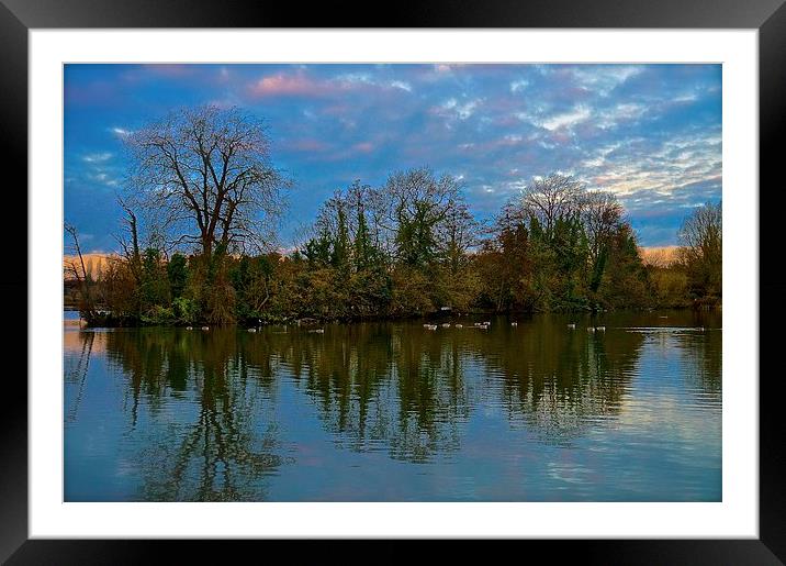 Early Morning Sunrise Hertfordshire Take 2  Framed Mounted Print by Sue Bottomley