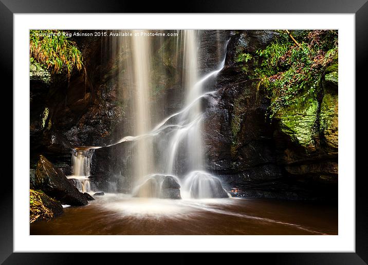  Routin Linn Framed Mounted Print by Reg K Atkinson