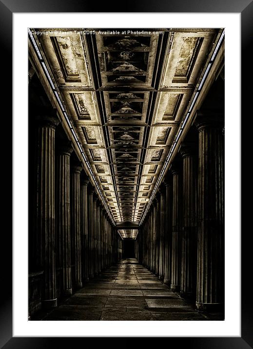  Museum Walk Framed Mounted Print by Jason Tait