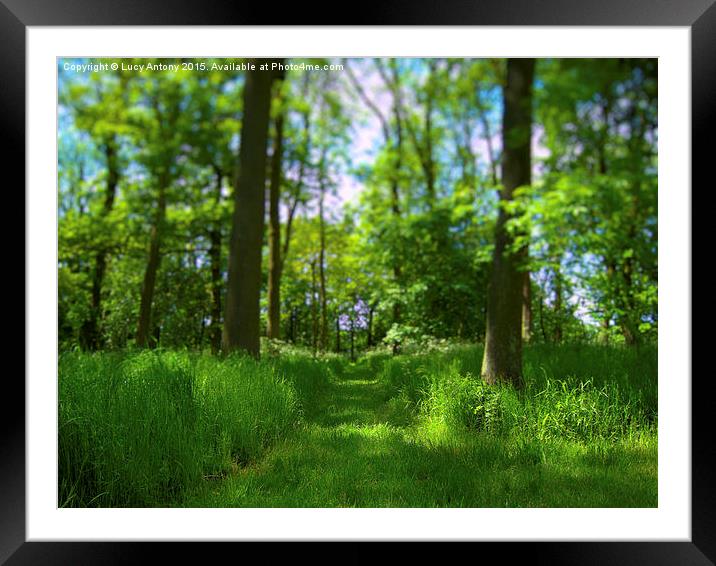  Green Mile Framed Mounted Print by Lucy Antony