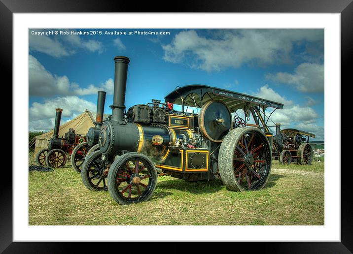  Dorset Steam  Framed Mounted Print by Rob Hawkins