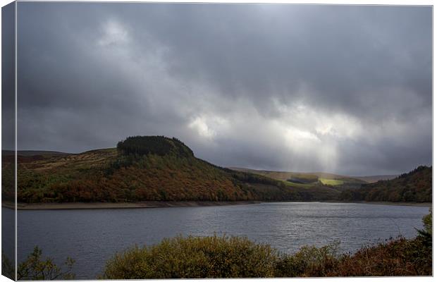 Stormy day in Wales  Canvas Print by chris smith