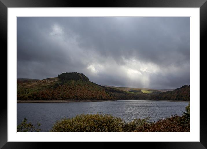 Stormy day in Wales  Framed Mounted Print by chris smith