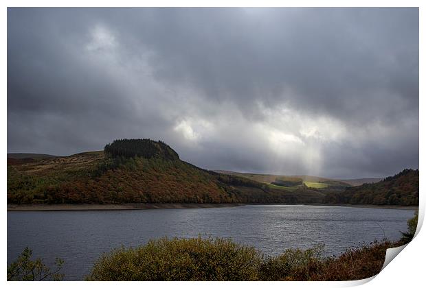 Stormy day in Wales  Print by chris smith