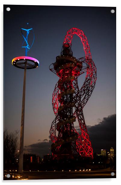 The ArceorMittal Orbit  Acrylic by David French