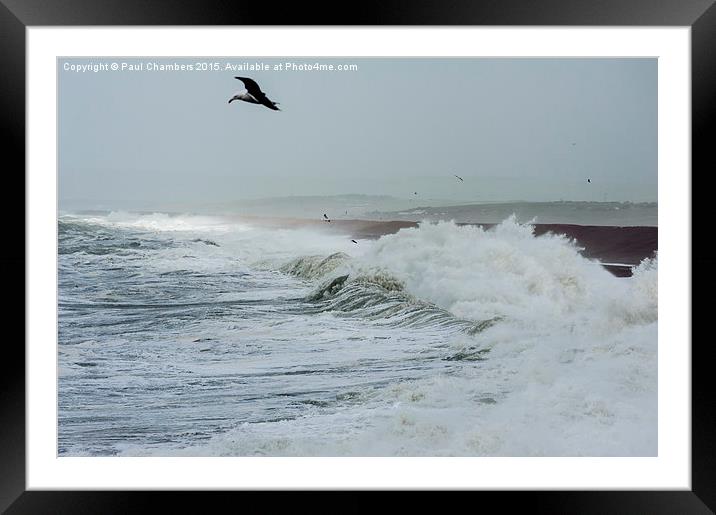 Stormy weather. Framed Mounted Print by Paul Chambers