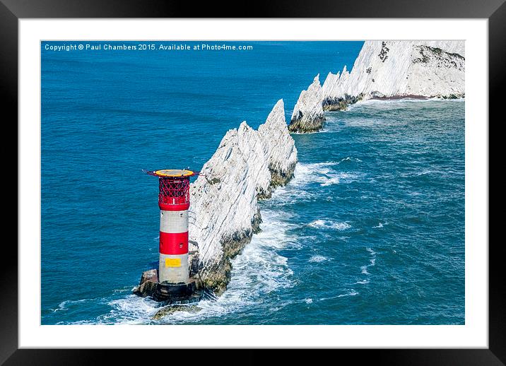  The Needles Framed Mounted Print by Paul Chambers