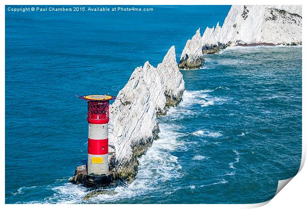  The Needles Print by Paul Chambers