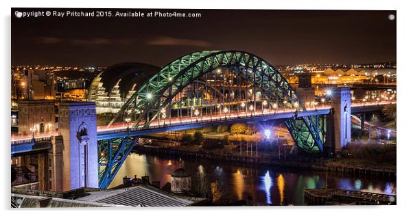 Tyne Bridge  Acrylic by Ray Pritchard