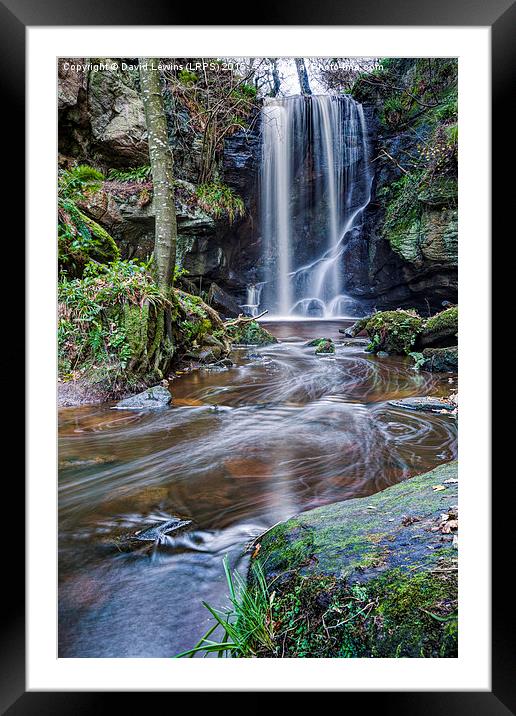  Routin Linn - Northumberland Framed Mounted Print by David Lewins (LRPS)
