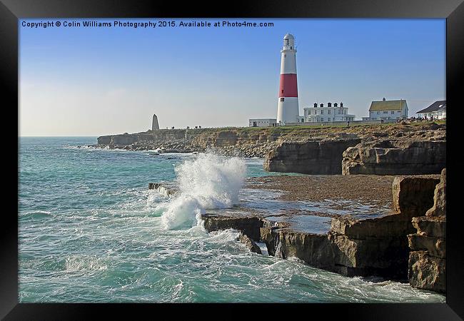  Portland Bill 1 Framed Print by Colin Williams Photography