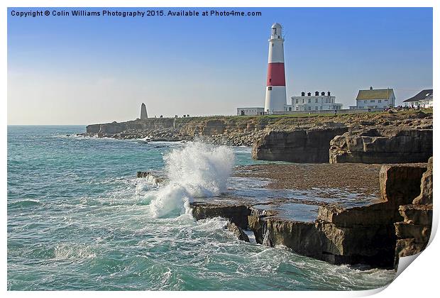  Portland Bill 1 Print by Colin Williams Photography