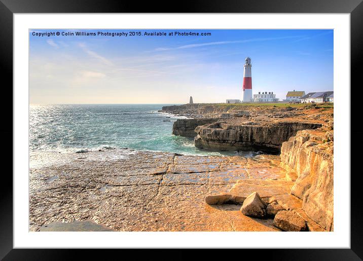  Portland Bill 2 Framed Mounted Print by Colin Williams Photography