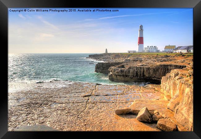  Portland Bill 2 Framed Print by Colin Williams Photography