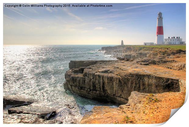  Portland Bill 3 Print by Colin Williams Photography