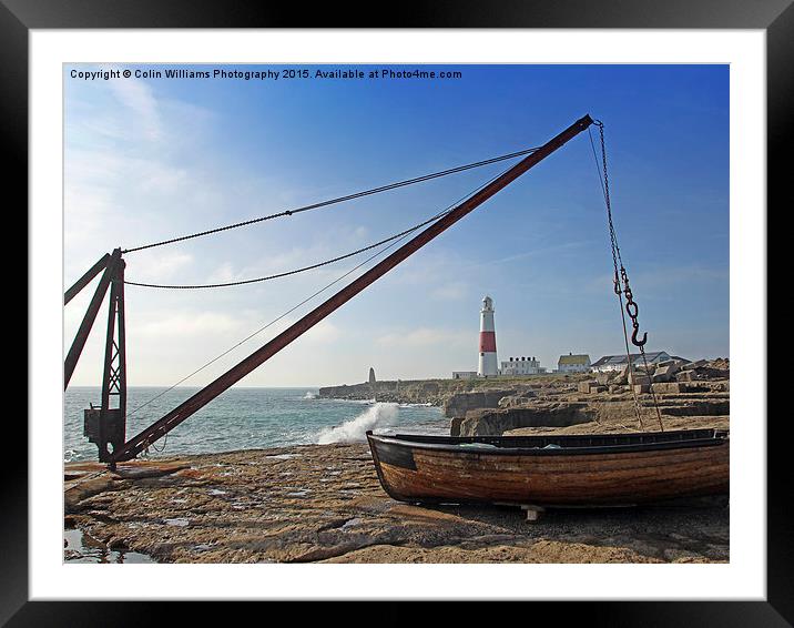   Portland Bill 4 Framed Mounted Print by Colin Williams Photography