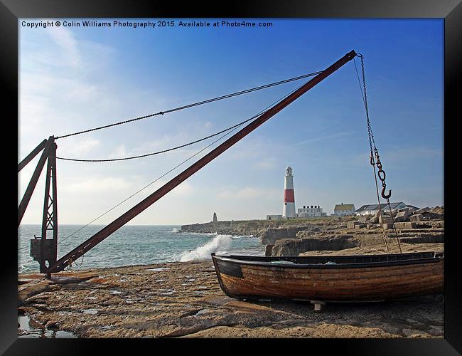   Portland Bill 4 Framed Print by Colin Williams Photography