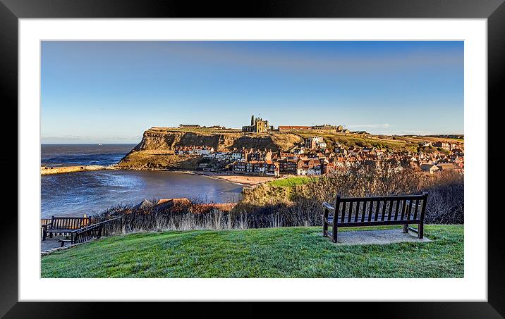 Whitby Framed Mounted Print by Kevin Tate