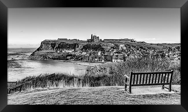 Whitby Framed Print by Kevin Tate