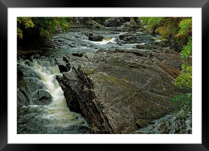  BIG SLAB OF ROCK Framed Mounted Print by andrew saxton