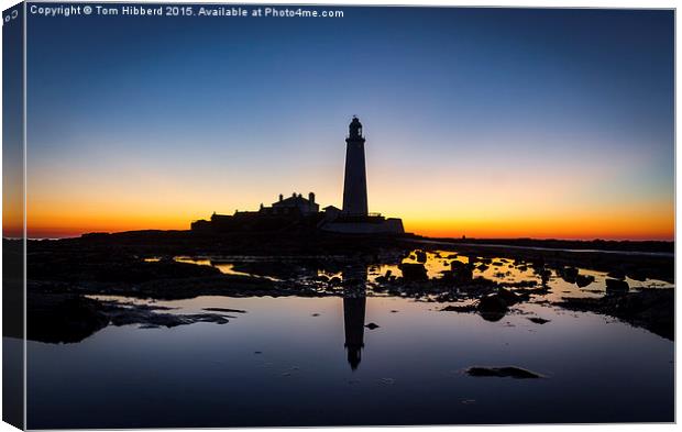  St Mary popping out of the sky Canvas Print by Tom Hibberd