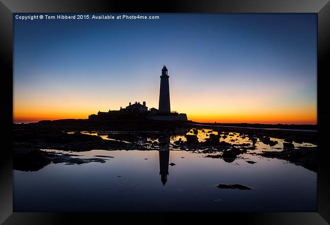  St Mary popping out of the sky Framed Print by Tom Hibberd