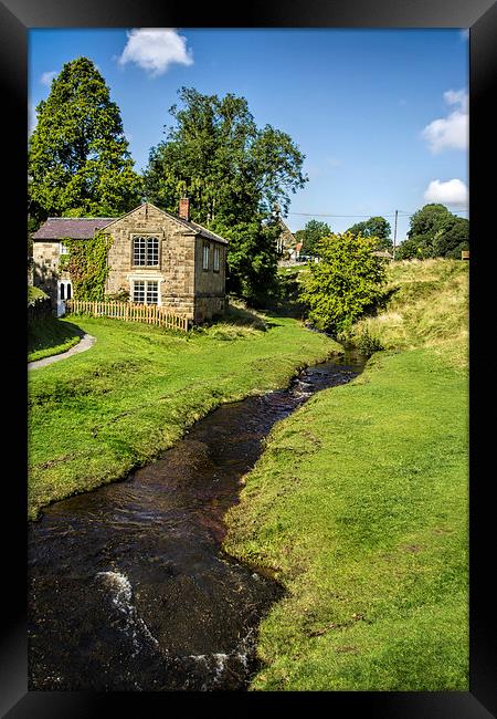  Hutton le Hole Framed Print by Colin Metcalf