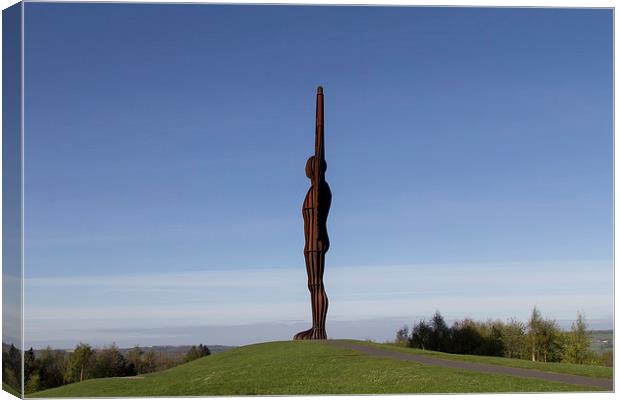  Angel of the North Canvas Print by Northeast Images