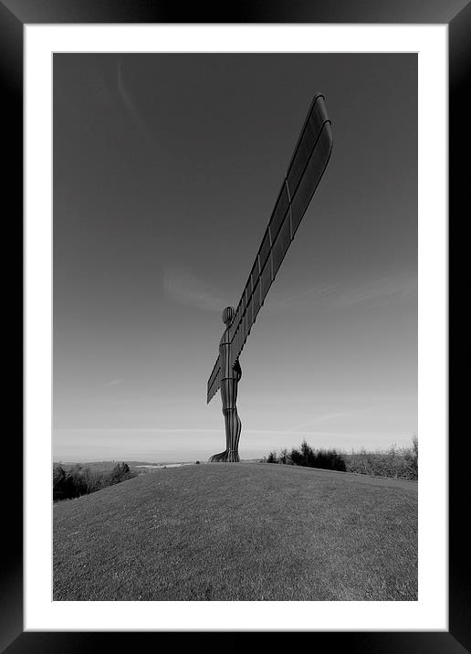  Angel of the North Framed Mounted Print by Northeast Images