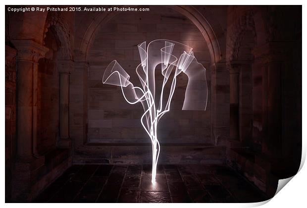  Tree of Light Print by Ray Pritchard