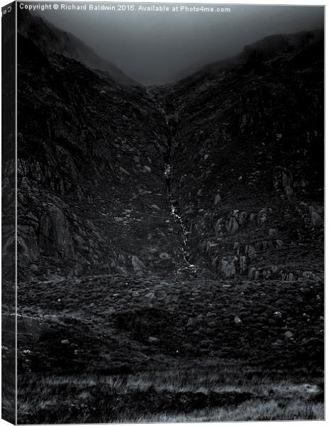  From The Void Canvas Print by Richard Baldwin