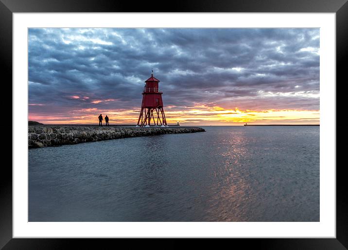  South Shields Framed Mounted Print by Northeast Images