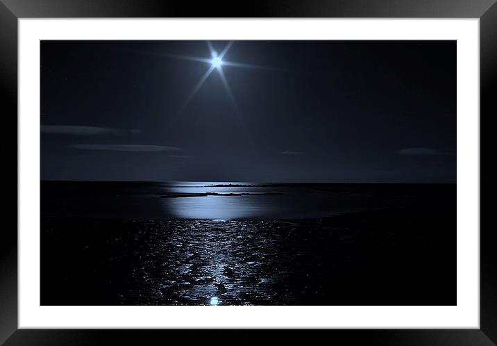  into the light Framed Mounted Print by Neil Gardiner