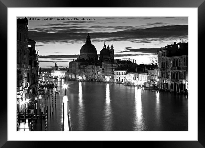  Venice Morning Framed Mounted Print by Tom Hard
