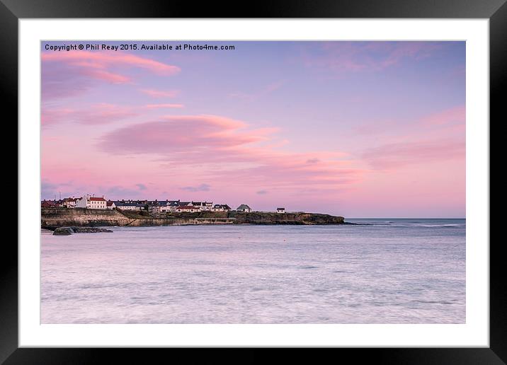  Cullercoats Bay (4) Framed Mounted Print by Phil Reay
