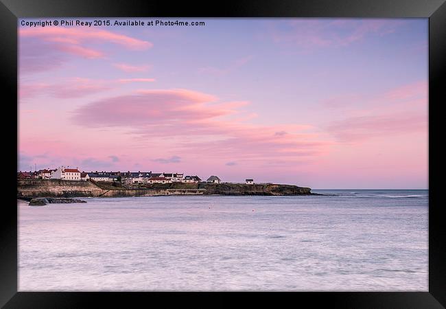  Cullercoats Bay (4) Framed Print by Phil Reay