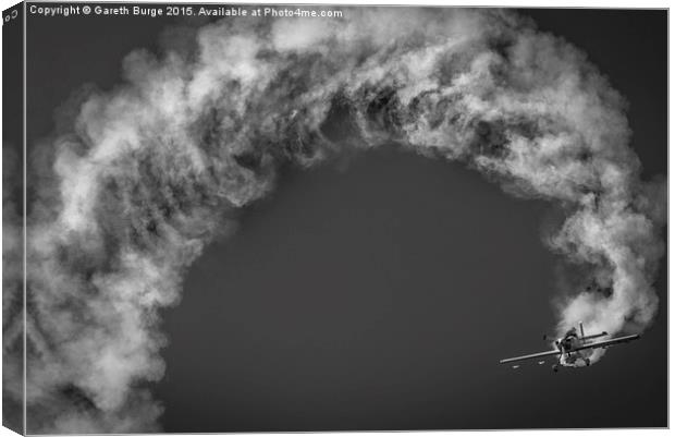 Stunt Plane #1, Scottish Airshow 2015 Canvas Print by Gareth Burge Photography