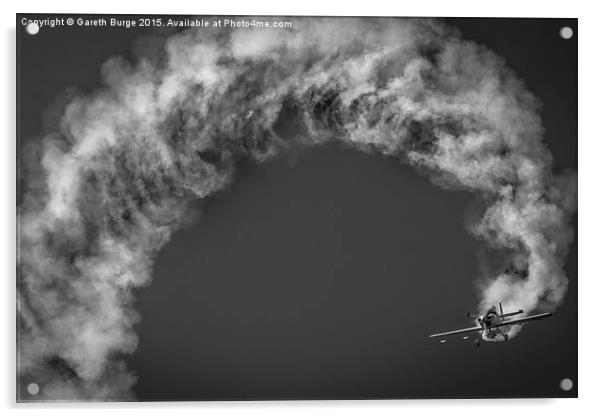 Stunt Plane #1, Scottish Airshow 2015 Acrylic by Gareth Burge Photography