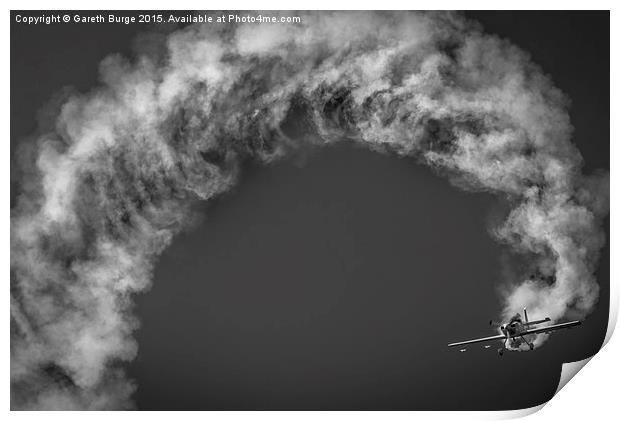 Stunt Plane #1, Scottish Airshow 2015 Print by Gareth Burge Photography
