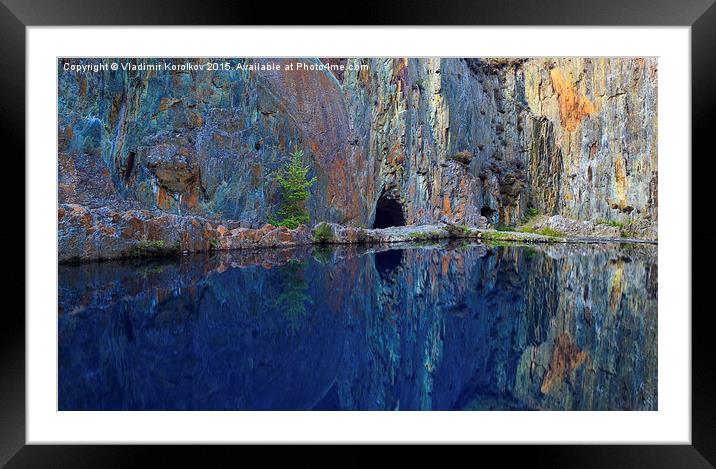  Blue Lagoon Framed Mounted Print by Vladimir Korolkov