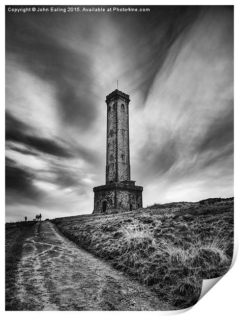  Peel Tower Print by John Ealing