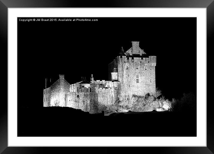  Eilean Donan Castle  Framed Mounted Print by Jane Braat