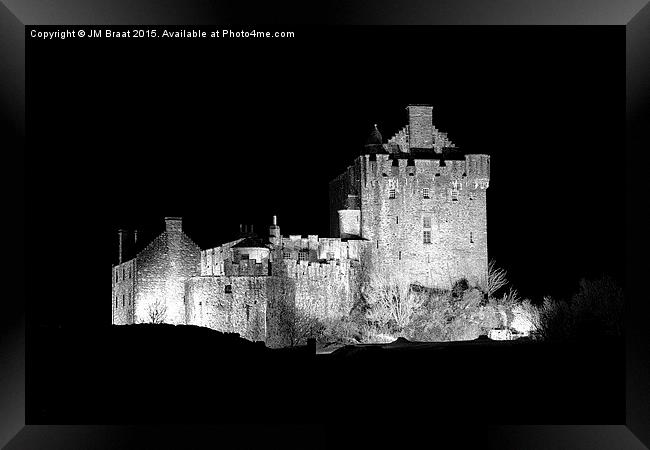  Eilean Donan Castle  Framed Print by Jane Braat