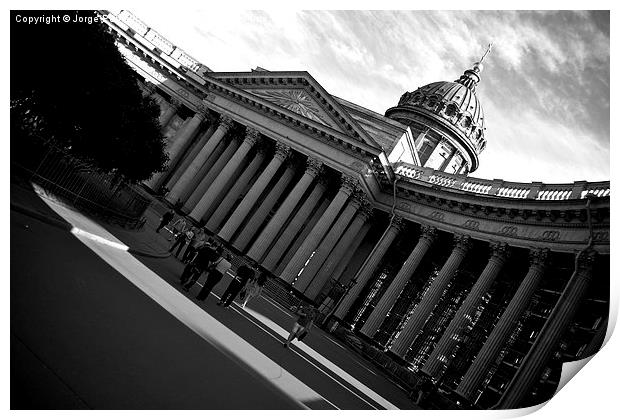 Kazan Cathedral, Saint Petersburg  Print by Jorge Peña