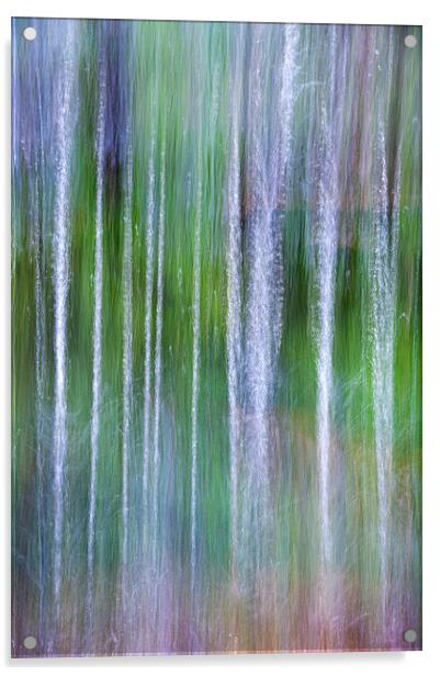  Falling water Acrylic by Andrew Kearton