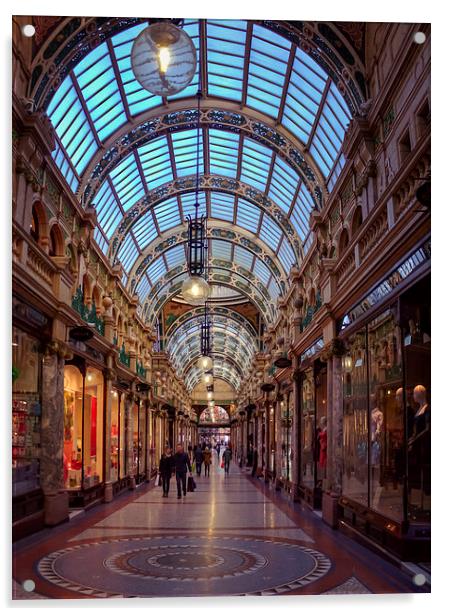 Luxe Shopping Haven in Leeds Acrylic by P D