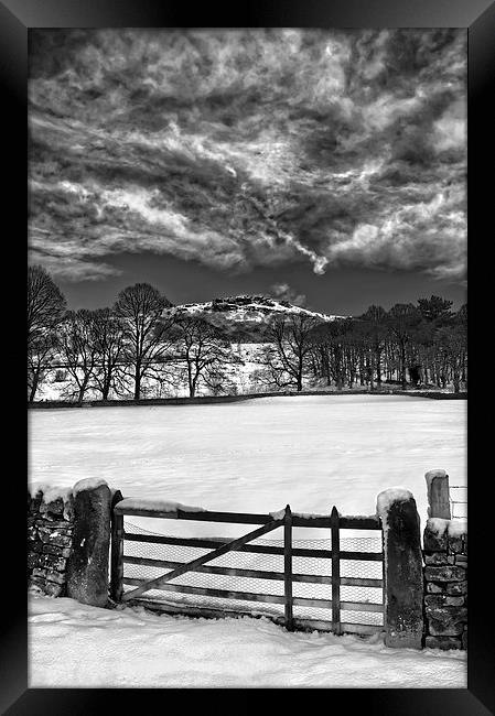 Gateway to Bamford Edge  Framed Print by Darren Galpin