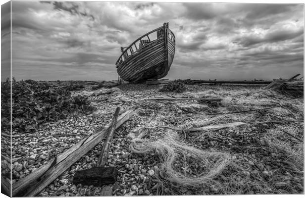  Abandoned Canvas Print by Tony Sharp LRPS CPAGB