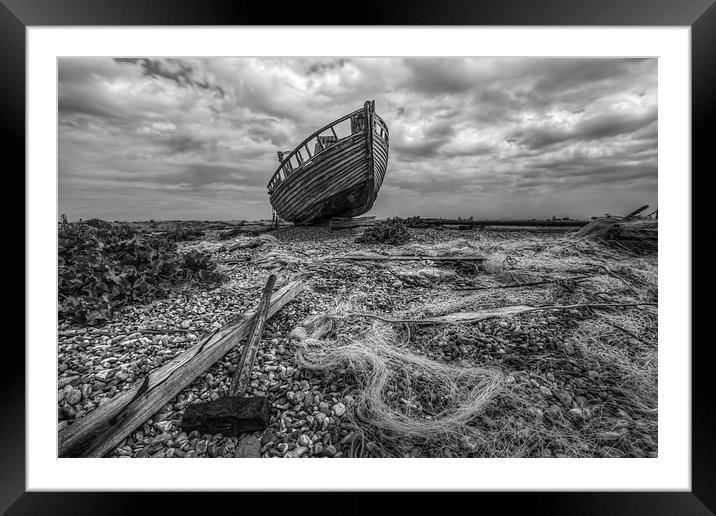  Abandoned Framed Mounted Print by Tony Sharp LRPS CPAGB